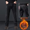 Autumn And Winter Straight Loose Plus Size Men's Fleece Padded Pants – Bild 10