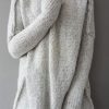 Heaps Collar Three-needle Craft Long-sleeved Sweater – Bild 8