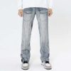 American Personality Jeans Zipper Worn Burrs Tassels Hip Hop Design Sense – Bild 4