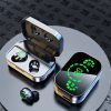 YD03 Wireless Bluetooth-compatible Headset TWS Large Screen Smart Digital Display In Ear Breathing Light – Bild 7