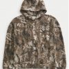 Women's Camouflage Hoodie Maple Leaf Print Oversized Sports Hoodie – Bild 3