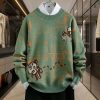 Round Neck Thickened Warm Junior High School Student Bottoming Sweater – Bild 7