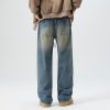 Retro Fashion And Personalized Men's Straight Jeans – Bild 2