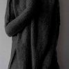 Heaps Collar Three-needle Craft Long-sleeved Sweater – Bild 2