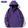 Single-layer Outdoor Shell Jacket Thin Windproof Waterproof Mountaineering Suit – Bild 10