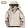 Windproof And Waterproof Three-in-one Removable Water-repellent Mountaineering Clothing – Bild 2