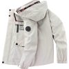 Men's Casual Hooded Jacket Parka Autumn And Winter Warm Solid Color Windproof Coat Outdoor Clothes With Multiple Pockets – Bild 8