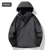 Windproof And Waterproof Three-in-one Removable Water-repellent Mountaineering Clothing – Bild 4