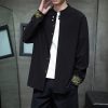 Men's Spring And Autumn Cotton Linen Linen Embroidered Ceramic Buckle – Bild 5