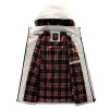 Men's Casual Hooded Jacket Parka Autumn And Winter Warm Solid Color Windproof Coat Outdoor Clothes With Multiple Pockets – Bild 5