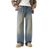 Retro Fashion And Personalized Men's Straight Jeans – Bild 3