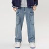 American Personality Jeans Zipper Worn Burrs Tassels Hip Hop Design Sense – Bild 6