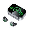 YD03 Wireless Bluetooth-compatible Headset TWS Large Screen Smart Digital Display In Ear Breathing Light – Bild 2