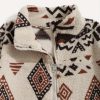 Ethnic Printed Ultra-fine Polar Fleece Plush Coat – Bild 2