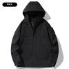 Single-layer Outdoor Shell Jacket Thin Windproof Waterproof Mountaineering Suit – Bild 3