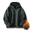 New Men's Autumn And Winter Polar Fleece Jacket Warm Jacket Cotton-padded Coat – Bild 2