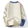 Colorblock Pullover Sweater Winter Fashion Long Sleeve Top Men's Clothing – Bild 5
