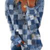 Loose Long Sleeve Zipper Sweater – Bild 4