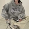 New Student Loose And Idle Letters Hooded Fleece Lined Sweater – Bild 5
