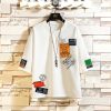Men's Printed Round Neck Fashion Brand Short Sleeves – Bild 2