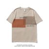 Summer Japanese T-Shirt Men's Short Sleeve Pure Cotton T-Shirt Men's Casual Half Sleeve Tide T-Shirt – Bild 5