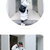 Korean-style Mid-length Over-the-knee Down Cotton-padded Coat – Bild 7