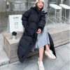 Korean-style Mid-length Over-the-knee Down Cotton-padded Coat – Bild 3