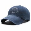 All-match Washed Denim Baseball Cap Distressed Hat Outdoor – Bild 2