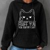 Comfort Loose Casual Drawstring Hoodie – Bild 4