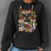 Comfort Loose Casual Drawstring Hoodie – Bild 6