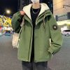 Teen Coat Boys Fake Two Pieces Autumn And Winter Windproof Clothes – Bild 4