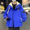 Teen Coat Boys Fake Two Pieces Autumn And Winter Windproof Clothes – Bild 2