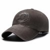 All-match Washed Denim Baseball Cap Distressed Hat Outdoor – Bild 5