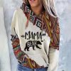 Comfort Loose Casual Drawstring Hoodie – Bild 3
