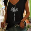 Graphic Print Tank Top, Sleeveless Casual Top For Summer & Spring, Women's Clothing – Bild 2