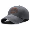 All-match Washed Denim Baseball Cap Distressed Hat Outdoor – Bild 3