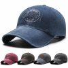 All-match Washed Denim Baseball Cap Distressed Hat Outdoor – Bild 8