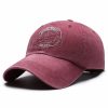 All-match Washed Denim Baseball Cap Distressed Hat Outdoor – Bild 4