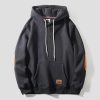 Thick Warm Affixed Cloth Embroidered Hoodie Coat – Bild 6